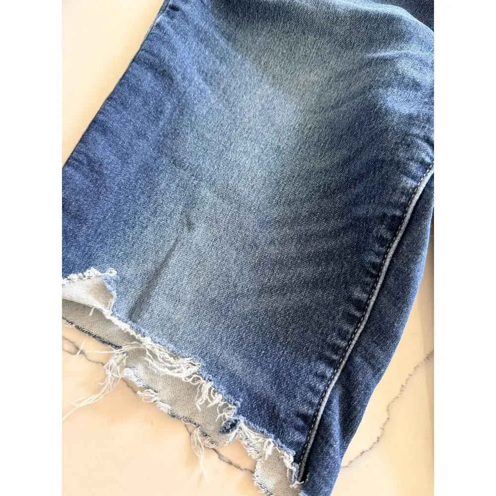 Gap Boys' Denim Cut-Off Shorts - Size 10 Husky